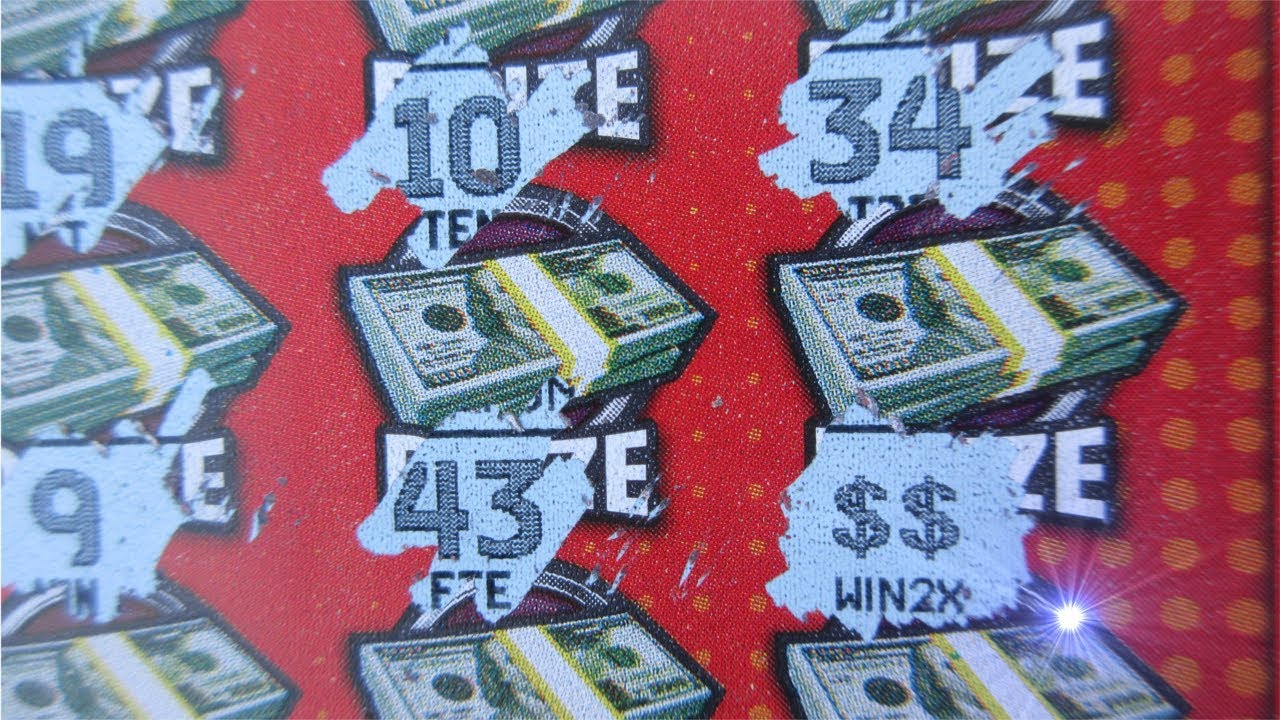 DOUBLE $$ SYMBOL WIN!! Aren't Scratch-off Lottery Ticket 